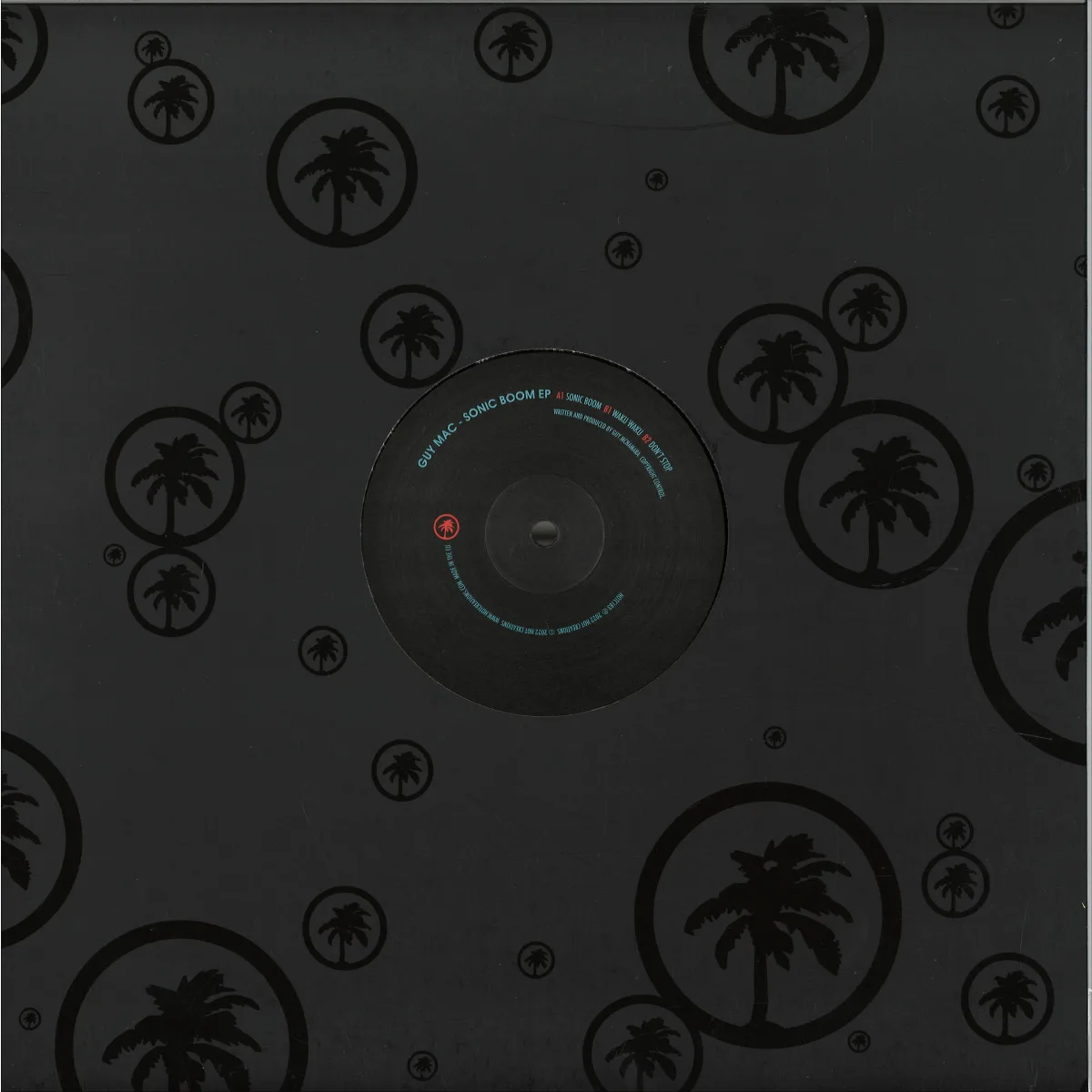Back cover — Guy Mac — Sonic Boom EP