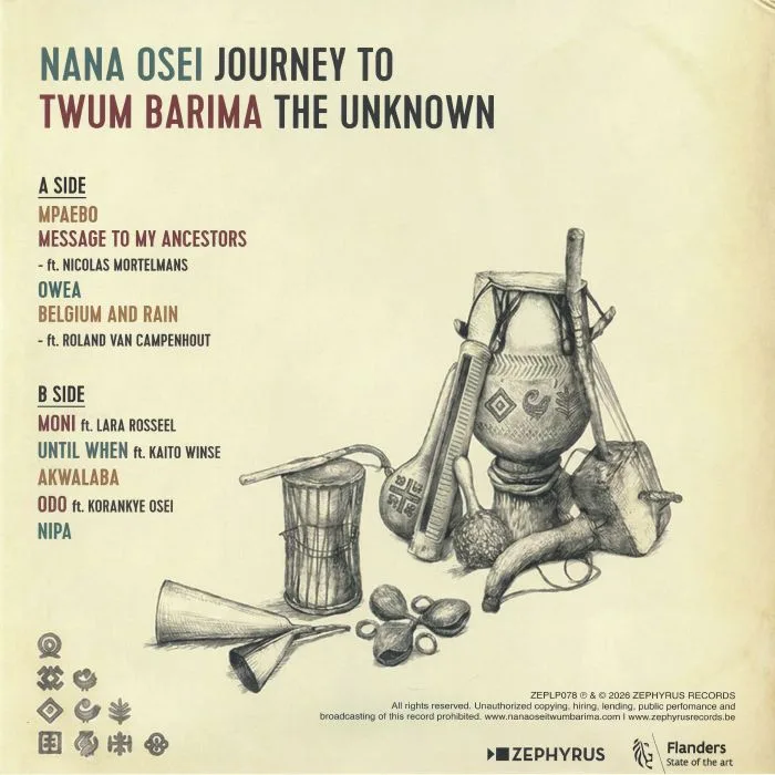 Back cover — Nana Osei Twum BARIMA — Journey To The Unknown