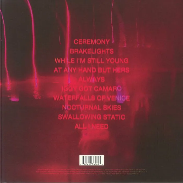 Back cover — The BLINDERS — Beholder