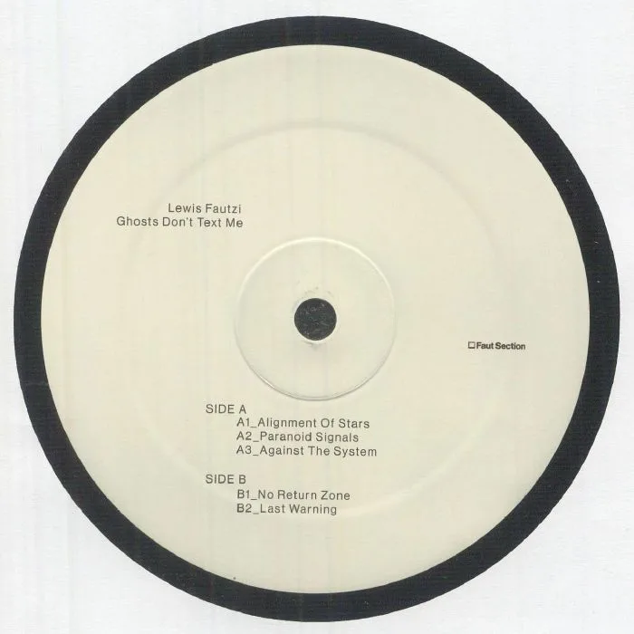 Front cover — Lewis FAUTZI — Ghosts Don't Text Me
