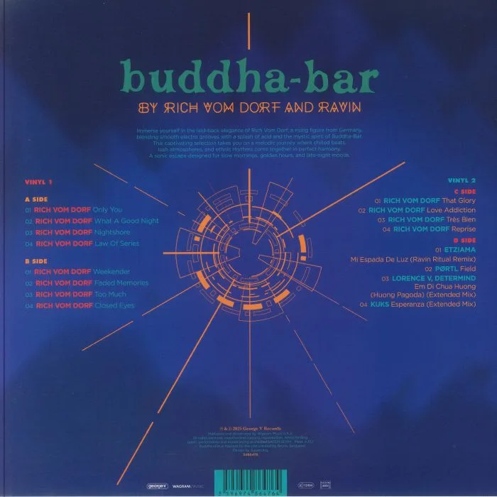 Обратная сторона обложки — BUDDHA BAR — By Rich Vom Dorf & Ravin