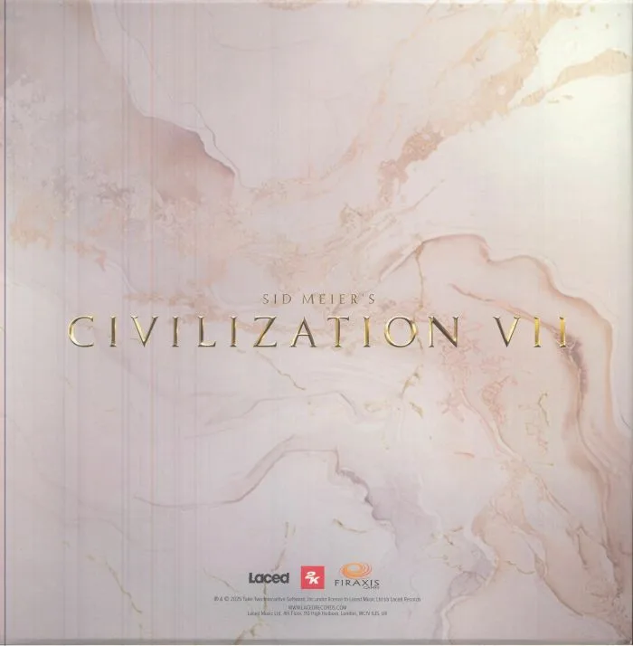 Back cover — Christopher TIN / GEOFF KNORR / ROLAND RIZZO — Sid Meier's Civilization VII (Soundtrack)