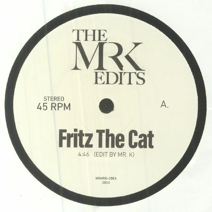 Лицевая сторона обложки — The MR K EDITS — Fritz The Cat