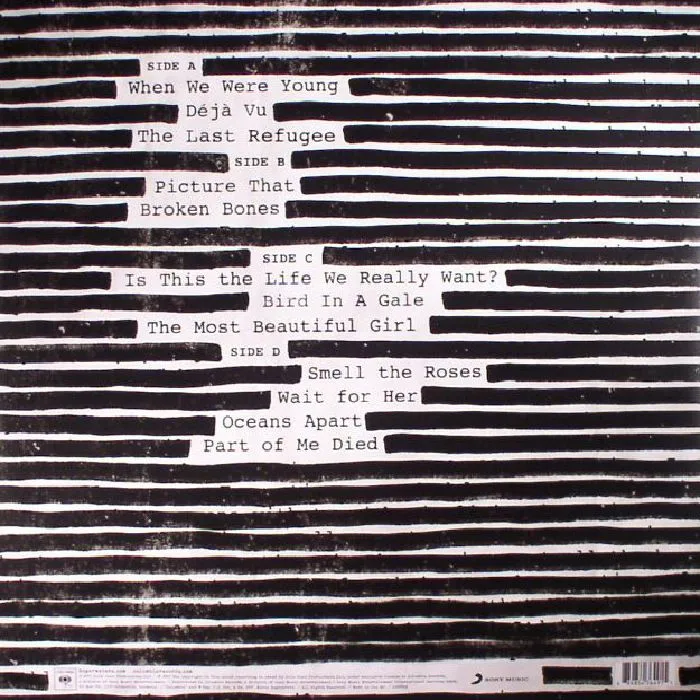 Обратная сторона обложки — Roger WATERS — Is This The Life We Really Want?