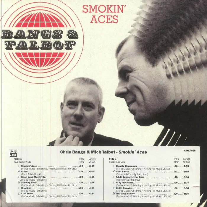 Лицевая сторона обложки — Chris BANGS / MICK TALBOT — Smokin' Aces