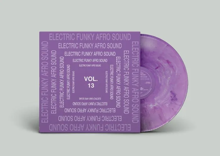 Лицевая сторона обложки — VARIOUS — Electric Funky Afro Vol 13 (remastered)
