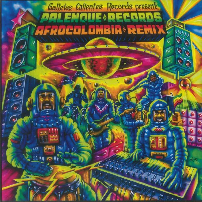 Front cover — Bopol MANSIAMINA / JUSTO VALDEZ DE SON PALENQUE / SEXTETO TABALA / SON PALENQUE / GUALAJO / VIVIANO TORRES — Afrocolombia Remix Vol 1 (remastered)