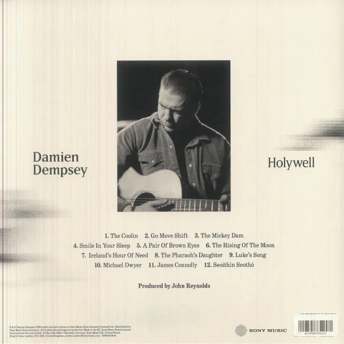 Back cover — Damien DEMPSEY — Holywell