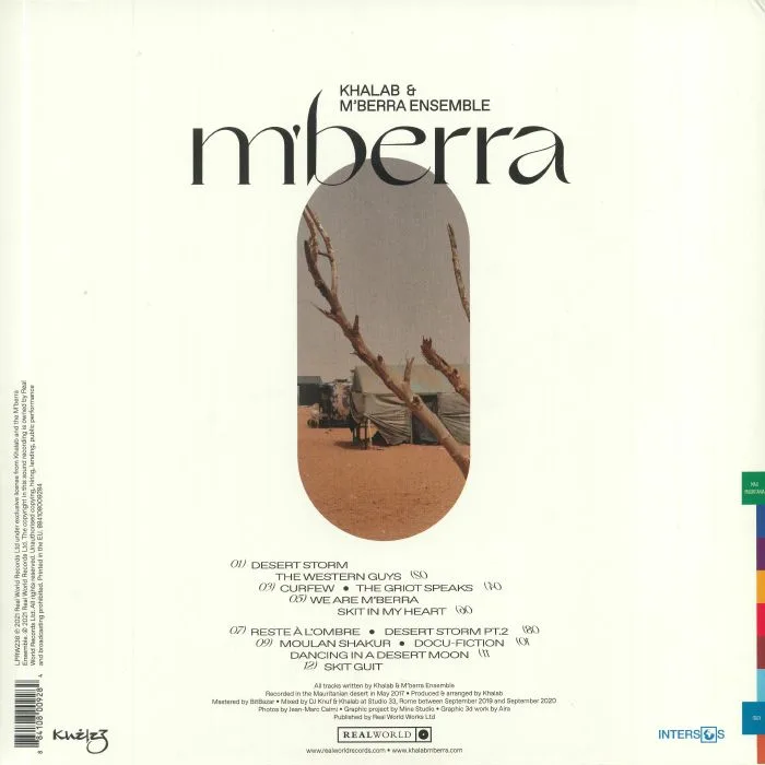 Обратная сторона обложки — KHALAB / M'BERRA ENSEMBLE — M'berra
