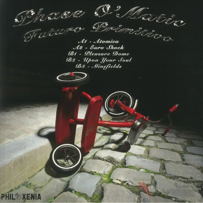 Back cover — PHASE O'MATIC — Futuro Primitivo