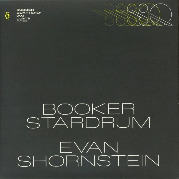 Лицевая сторона обложки — BOOKER STARDRUM / EVAN SHORNSTEIN — Oops!