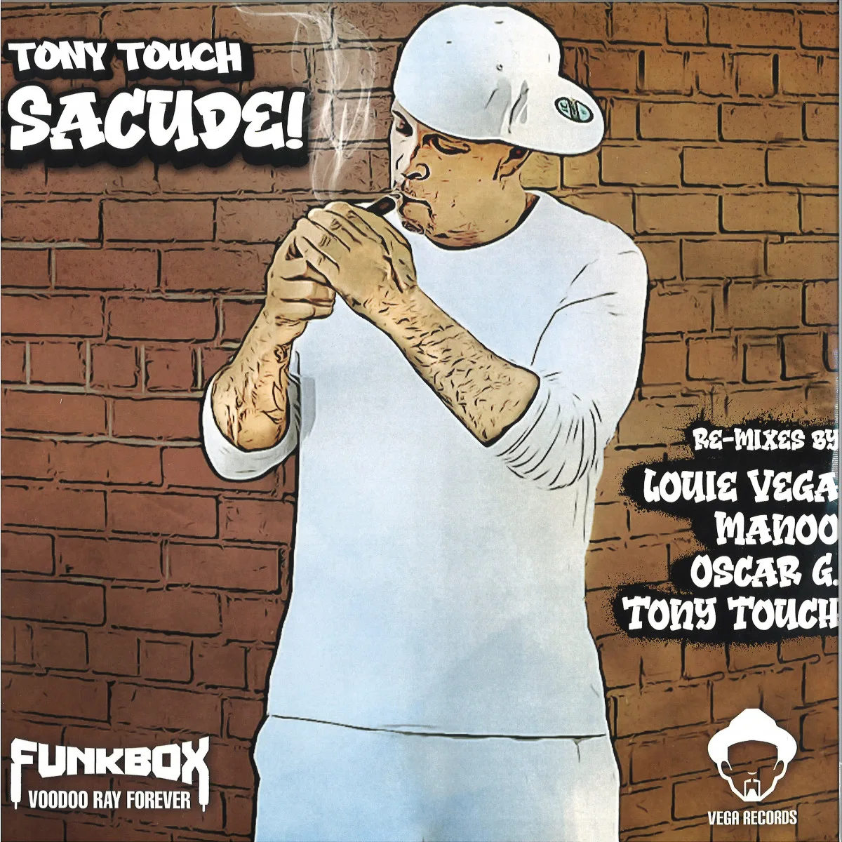 Front cover — Tony Touch — Sacude (2021 Remixes) 2x12"