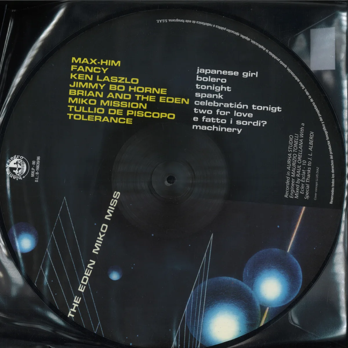 Back cover — Various — Bolero Mix