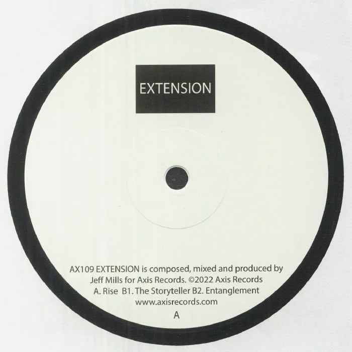 Лицевая сторона обложки — Jeff MILLS — Extension