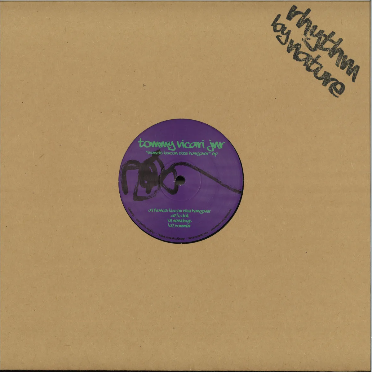 Tommy Vicari Jnr — Francis Bacon Size Hangover EP