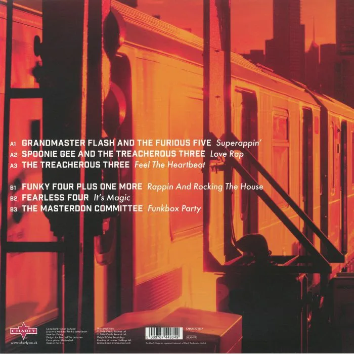 Back cover — VARIOUS — Super Rappin' (remastered)