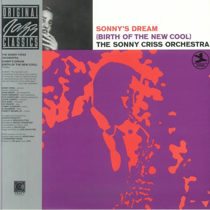 The SONNY CRISS ORCHESTRA — Sonny's Dream (Birth Of The New Cool) (Original Jazz Classics Series)