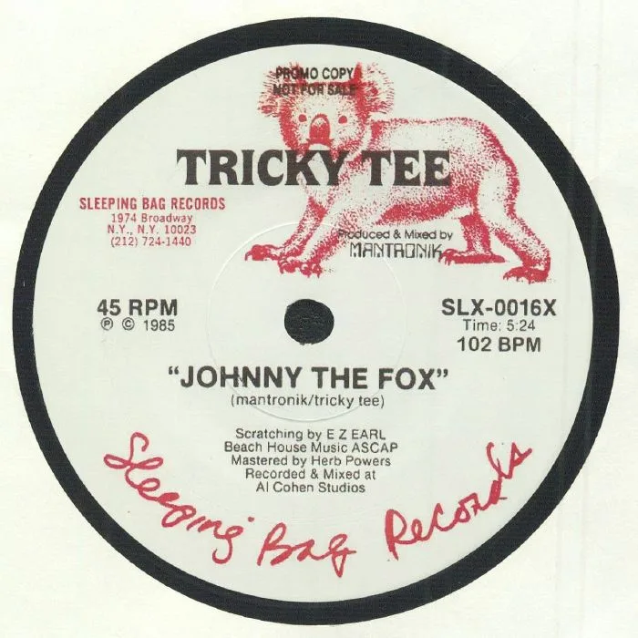 Лицевая сторона обложки — TRICKY TEE — Johnny The Fox