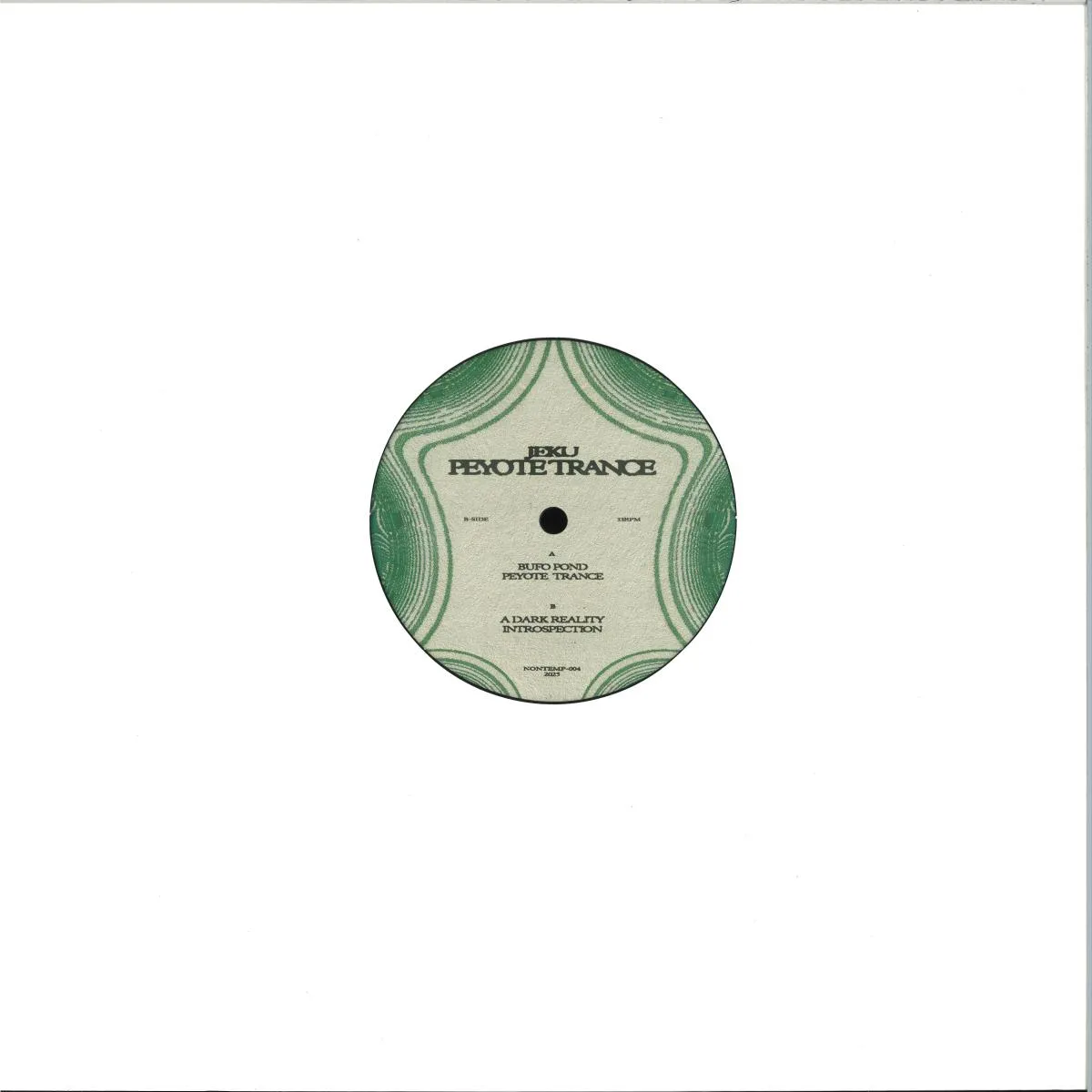 Back cover — Jeku — Peyote Trance