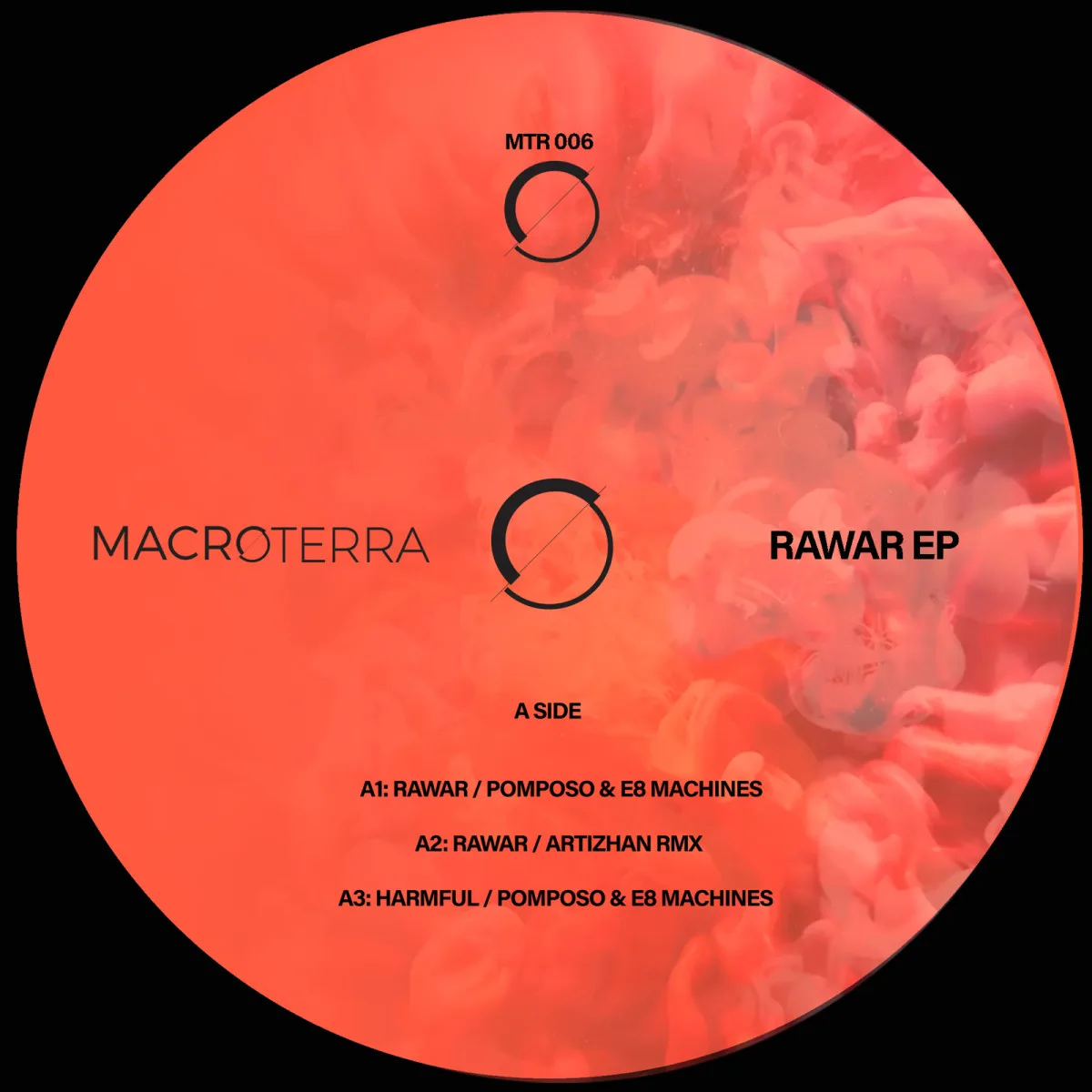 Лицевая сторона обложки — Various — Rawar EP
