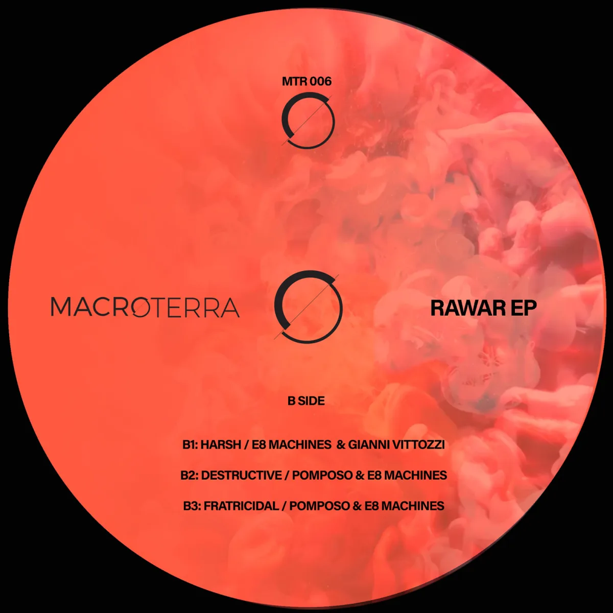 Обратная сторона обложки — Various — Rawar EP