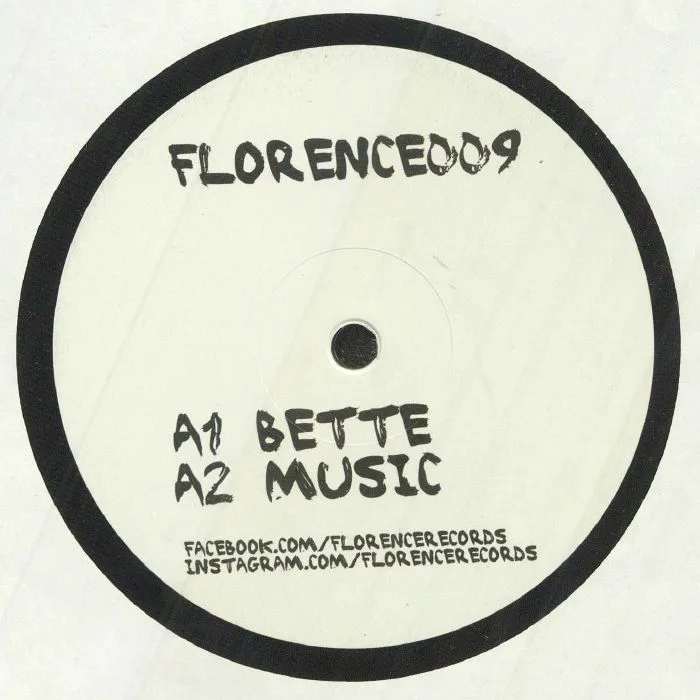 Back cover — FLORENCE — FLORENCE 009