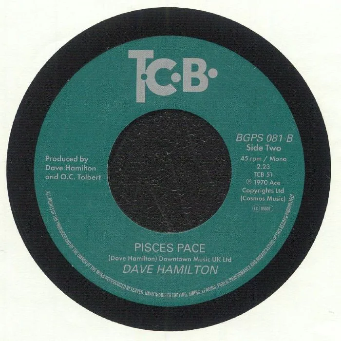 Back cover — Dave HAMILTON — The Deacons