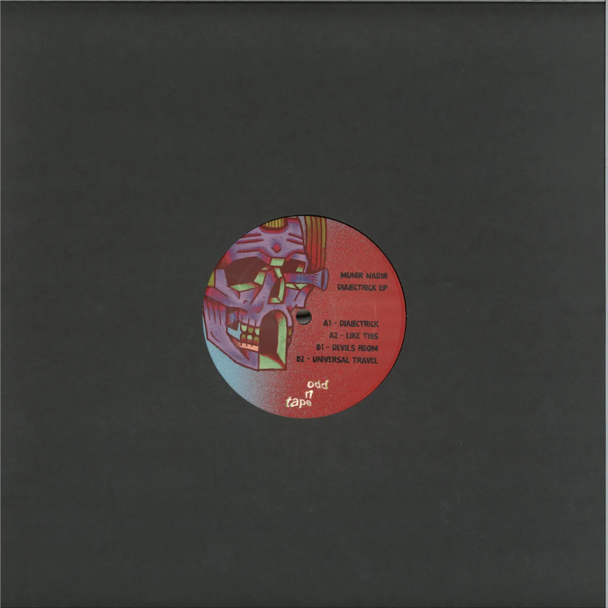 Back cover — Munir Nadir — Dialectrick EP