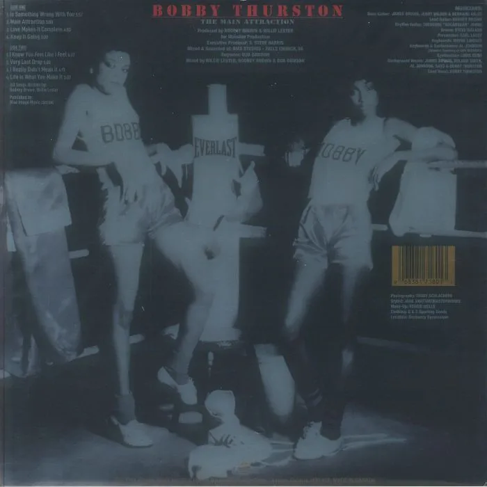 Обратная сторона обложки — Bobby THURSTON — The Main Attraction (reissue) (Record Store Day RSD Black Friday 2023)