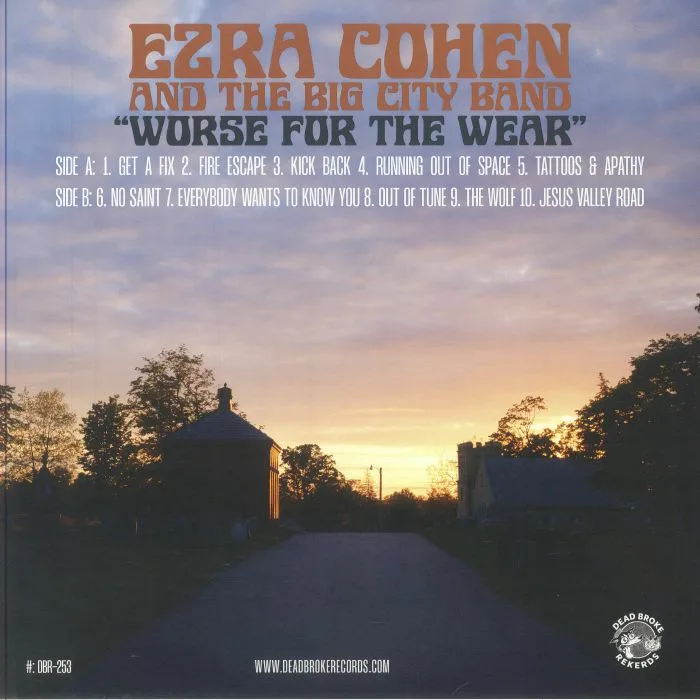 Back cover — Ezra COHEN & THE BIG CITY BAND — Worse For The Wear