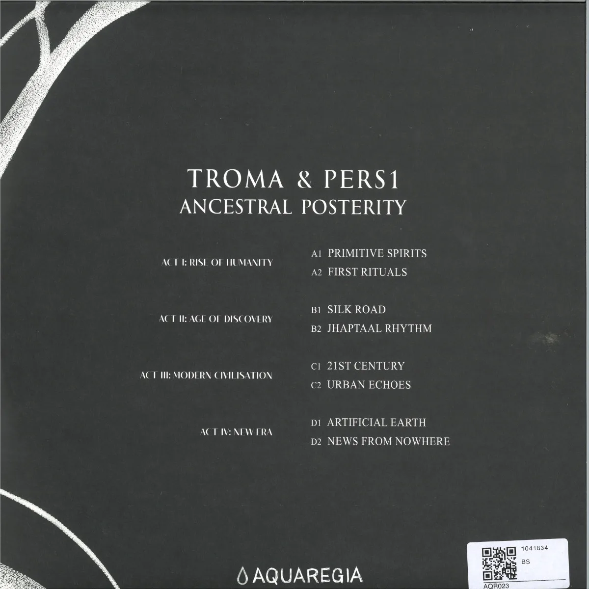Back cover — Troma&Pers1 — Ancestral Posterity 2x12"