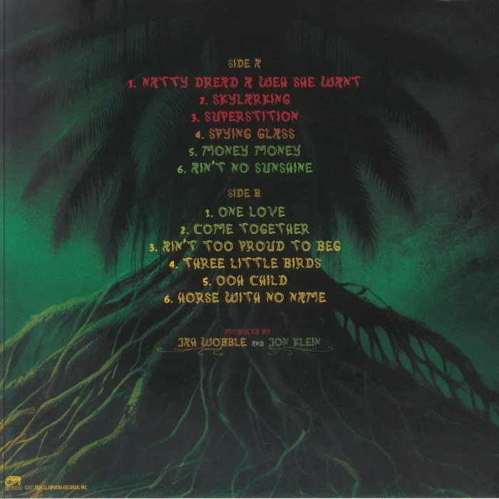 Обратная сторона обложки — Horace ANDY / JAH WOBBLE — Timeless Roots