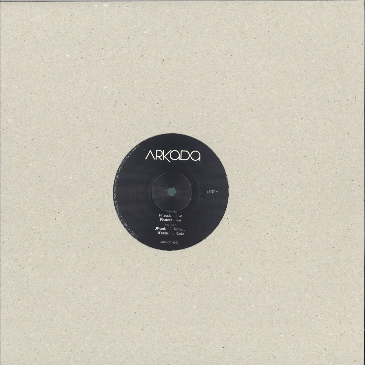 Back cover — Phausis/Jfrank — ARKADA003