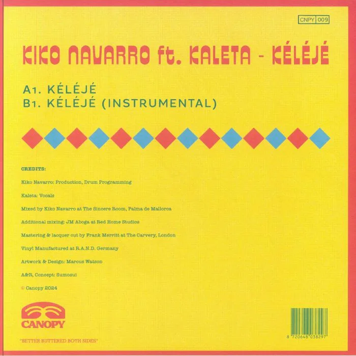 Back cover — Kiko NAVARRO — Keleje