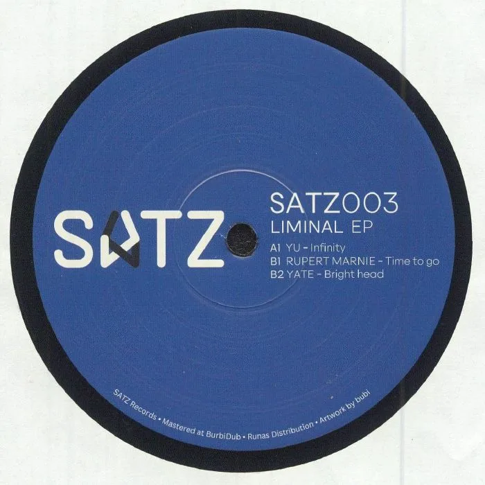Front cover — YU / RUPERT MARNIE / YATE — Liminal EP