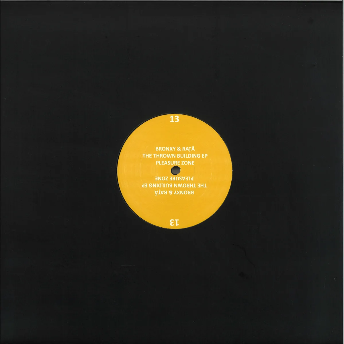 Back cover — Bronxy&Rata — The Thrown Building Ep