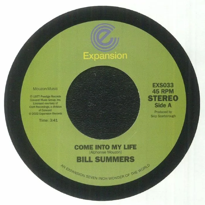 Bill SUMMERS — Come Into My Life (reissue)