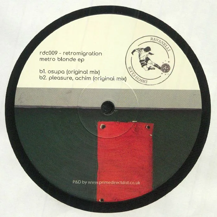 Обратная сторона обложки — RETROMIGRATION — Metro Blonde EP