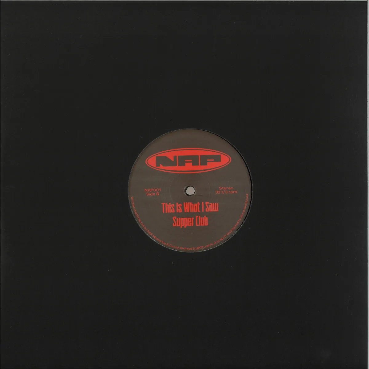 Back cover — Nap — NAP001