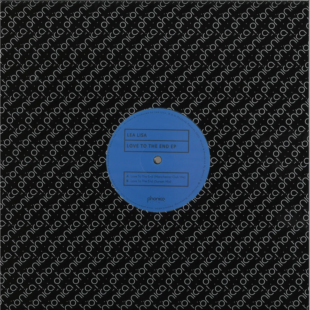 Back cover — Lea Lisa — Love To The End EP