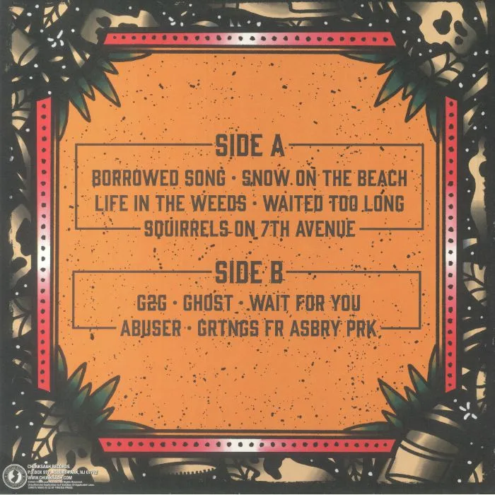 Back cover — Jonathan FRANCIS — Life In The Weeds