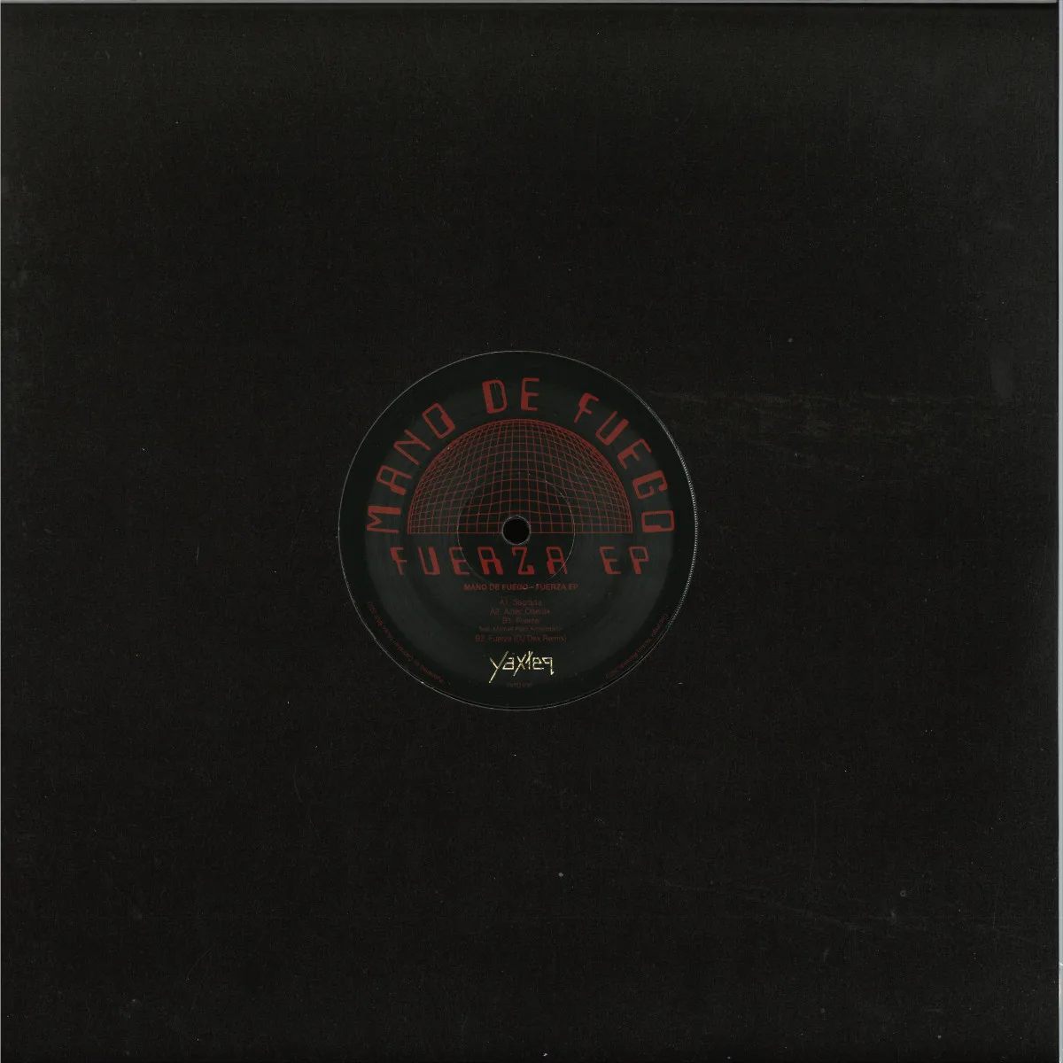 Back cover — Mano De Fuego — Fuerza