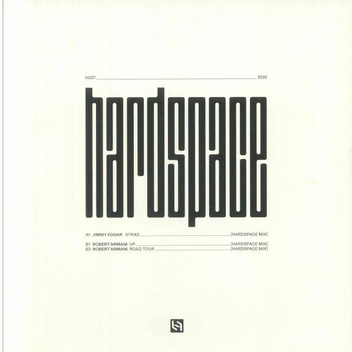 Обратная сторона обложки — HARDSPACE / JIMMY EDGAR / ROBERT ARMANI — H 007 (B-STOCK)