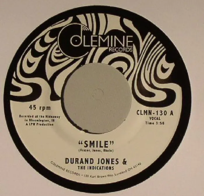 Front cover — Durand JONES & THE INDICATIONS — Smile