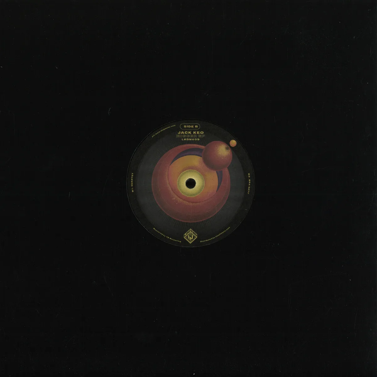 Back cover — Jack Keo — Bigger EP