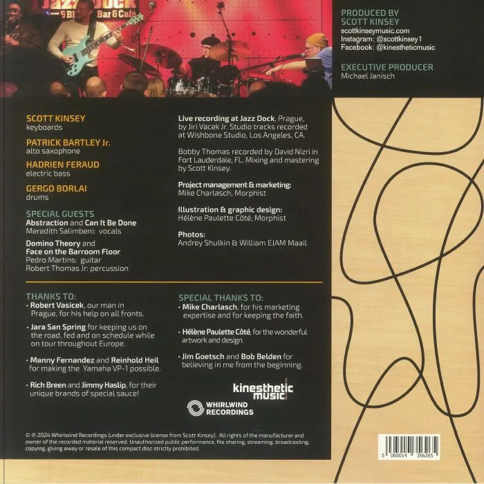 Back cover — Scott KINSEY — Luniwaz Live: The Music Of Joe Zawinul