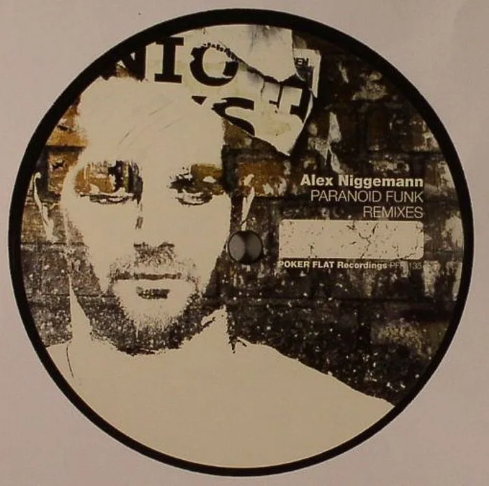 Лицевая сторона обложки — Alex NIGGEMANN — Paranoid Funk Remixes