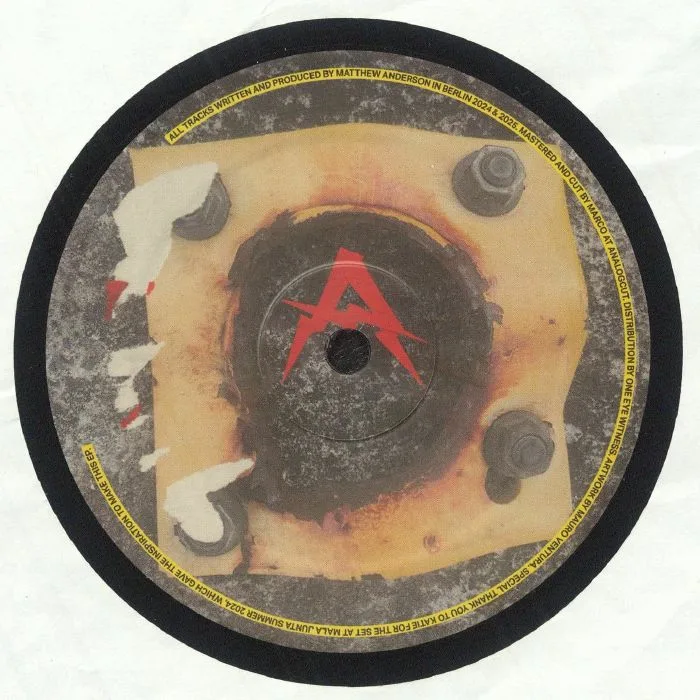 Front cover — ANDERSON — Cut The Breaks