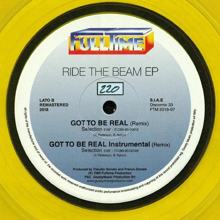 Back cover — SELECTION — Ride The Beam EP (remastered)