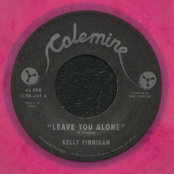 Лицевая сторона обложки — Kelly FINNIGAN — Leave You Alone